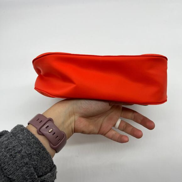 IHKWIP Foldover Saddle Crossbody with RFID Card Holder Blood Orange - Picture 14 of 16